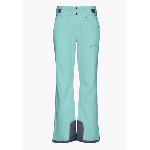 Arctix Women's Insulated Snow Pants SMALL (4-6) Long Tall 33" Inseam, Jade Green - Picture 6 of 9